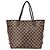 Borsa Tote Louis Vuitton Neverfull MM Marrone