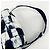 Borsa a tracolla Bottega Veneta Women's Maxi Intrecciato Small Brick Cassette Bianco Blu navy - vista 9