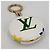 Portachiavi Astro Pill Louis Vuitton Bianco Multicolore - vista 3