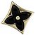 Orecchini Star Color Flossam BB da donna Louis Vuitton Nero