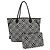 Borsa Tote Louis Vuitton Neverfull MM Nero