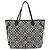 Borsa Tote Louis Vuitton Neverfull MM Nero - vista 2