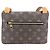 Borsa a tracolla Messenger Monogram Takeout da uomo Louis Vuitton Marrone - vista 2