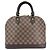 Borsa Louis Vuitton Alma PM Marrone - vista 2