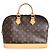 Borsa Louis Vuitton Alma PM Marrone - vista 2
