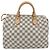Borsa Boston Damier Azur Speedy 30 da donna Louis Vuitton Marrone Bianco - vista 2