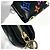 Portafoglio bi-fold Louis Vuitton da donna Nero Multicolore - vista 6