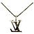 Collana con pendente Louis Vuitton D'oro - vista 2