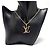 Collana con pendente Louis Vuitton D'oro - vista 3