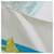 Lenço de seda Hermès White Au Bord Leau 90 Branco Cru - vista 4