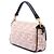 Borsa a tracolla Fendi Pink Zucca in tela ricamata Rosa - vista 2