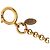 Collana con pendente lente d'ingrandimento Chanel Gold CC placcato oro D'oro - vista 4