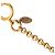 Collana con pendente lente d'ingrandimento Chanel Gold CC placcato oro D'oro - vista 5