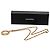 Collana con pendente lente d'ingrandimento Chanel Gold CC placcato oro D'oro - vista 7