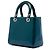Lady Dior in vernice blu, misura Medium - vista 2