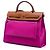 Hermès Pink Toile Herbag Zip 31 Rosa - vista 2