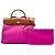 Hermès Pink Toile Herbag Zip 31 Rosa - vista 6
