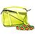 LOEWE Yellow Mini Calfskin Puzzle Satchel - view 8