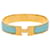 Pulseira Hermès Blue Narrow Enamel Clic H GM Azul  - vista 1