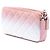 Clutch Chanel Pink Ombre in pelle di vitello con doppia zip e catena Rosa - vista 2