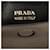 Prada Borsa Saffiano Cuir Double Grigio Medium Marrone - vista 5