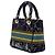 Lady D Lite in tela ricamata Zodiac blu Medium di Dior Blu navy - vista 2