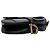 Borsa Saddle in pelle di vitello liscia nera Dior Nero - vista 3