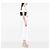 Céline Borsa a tracolla Celine Trapeze Strass Triomphe in pelle di vitello lucida nera Nero - vista 6