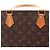 Louis Vuitton Sac Plat Monogram Marrone - vista 8