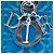Lady Dior Cannage in vernice blu, misura Medium - vista 5