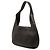 Salvatore Ferragamo Ferragamo Borsa Hobo Gancini in pelle di vitello marrone Marrone scuro - vista 2