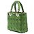Dior Verde Piccola Satin Cannage My ABCDior Lady Dior - vista 2