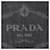 Borsa Prada Gray Small Canvas Canapa Logo Marrone - vista 6