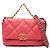 Chanel Pink Medium Lambskin 19 Flap