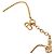 Dior Gold CD Logo Twist-Rundanhänger Halskette, vergoldet Golden - Ansicht 4