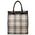 Burberry Beige House Check Canvas Tote