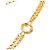Collana con pendente Chanel Gold CC placcato oro Double Heart D'oro - vista 5