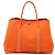 Hermès Garden Party 36 in Toile Orange e Negonda Arancione
