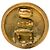 Orecchini Chanel Gold CC placcati oro tondi con clip D'oro - vista 3