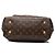 Louis Vuitton Bolso Hobo Monogram Metis Marrón Castaño - vista 3