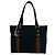Gucci Jolicoeur Tote aus schwarzem GG Canvas - Ansicht 2