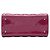 Lady Dior Cannage in vernice rosa, misura Medium - vista 3