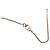 Collana con pendente Chanel Silver CC Brass Strass Bow Argento - vista 5