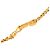 Collana con pendente a sfera filigrana CC placcato oro Chanel Gold D'oro - vista 5