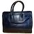 Saint Laurent Borsa Tote in pelle nera Nero