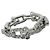 Anello a fascia in oro bianco 18K e diamanti Tiffany & Co.