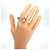 Anello a fascia in oro bianco 18K e diamanti Tiffany & Co. - vista 2