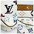 Borsa a tracolla Louis Vuitton Monogram Multicolore Bianco - vista 6