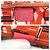 Hermès Cartera larga Azap Hermes en Rose Azalee Rosa - vista 5