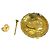 Chanel Vintage Coco Mark vergoldete Ohrringe mit schwarzer Hardware Golden - Ansicht 4